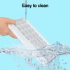 Ice Cube Trays for Freezer, Ice Cube Bin Scoop Trays,