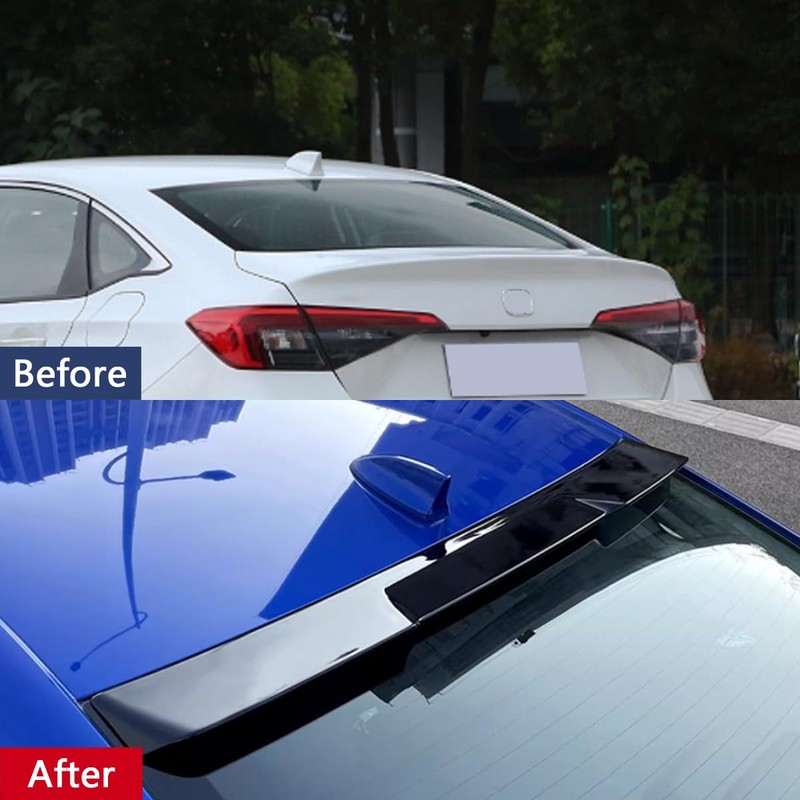 JIEOSDIN Car Accessories Rear Window Roof Wing Spoiler Compatible with