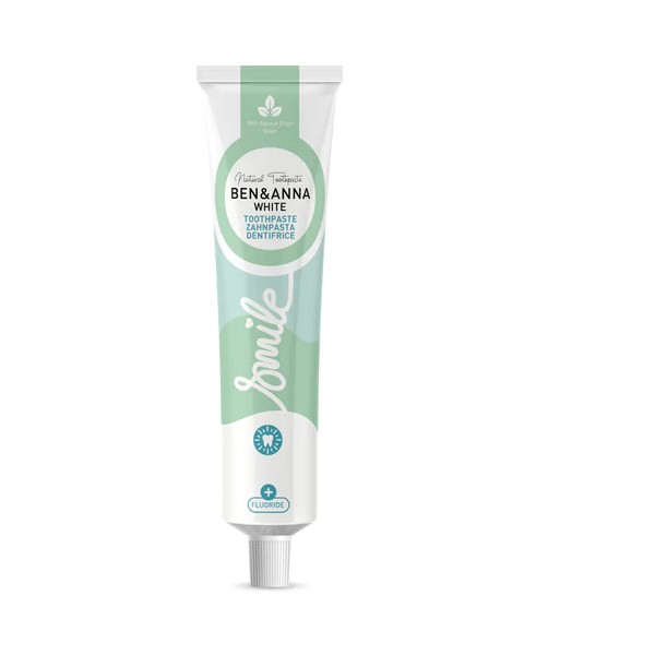 BEN & ANNA White Toothpaste , 75 ml