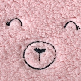 Hot Water Bottle with Cover 2 Litres Hot Water Bottle Bed Bottle Heat Bag Hot Water Bottle with Soft Fleece Cover (Pink)