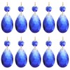 PATIKIL Teardrop Crystal Chandelier Pendants Beads, 10 Pack 60mm Length