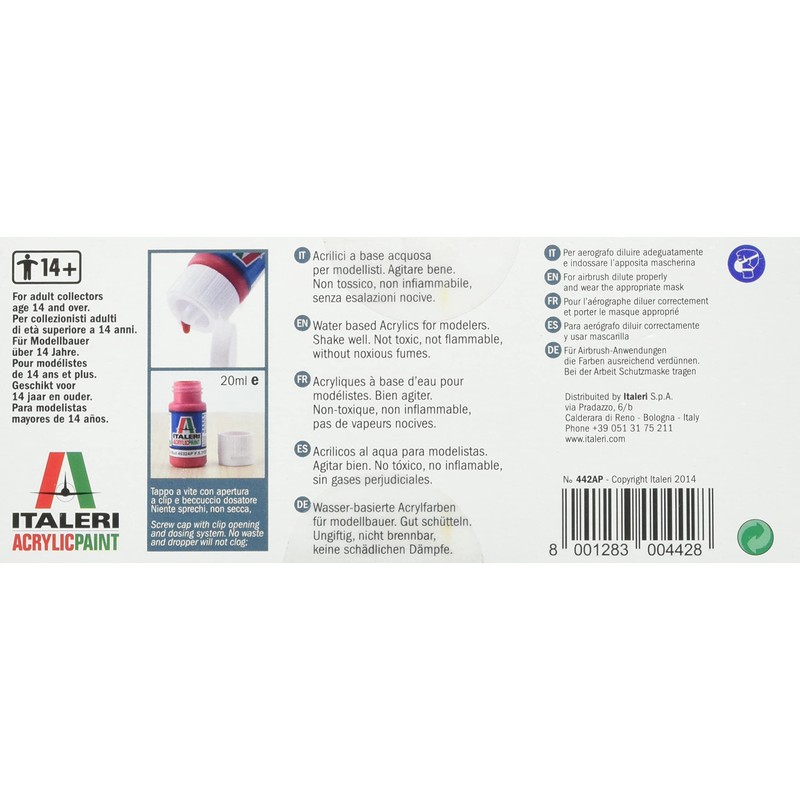 Italeri 510000442 Acrylic Set Modern Military Vehicle