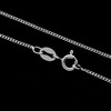 SilverAmber Jewellery Fine 925 Silver Italian Curb Chain with Diamond