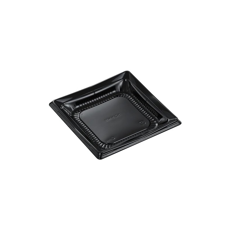 Chuo Kagaku 11254 Lunch Box Disposable CT K19 Black -