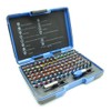 TEMO 100 Piece Color Coded Impact Ready Security Bits Screwdriver