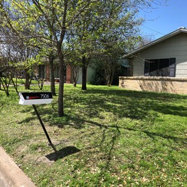 modbox USA Modern Mailbox Post (Black)