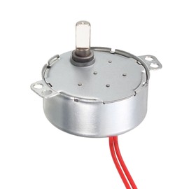 Rebower Synchronous Motor AC 24V 10-12RMP 50-60Hz 4W Double Flat Shaft Cmit CCW Electric Motor Rotary Table Motor for Cup Turner Electric Fan