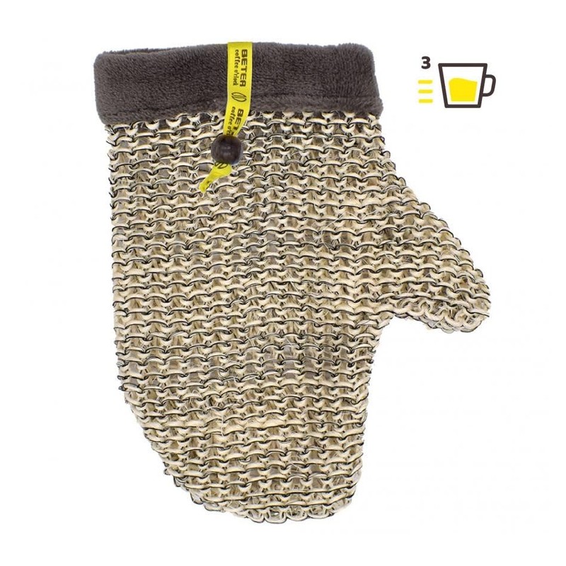 Beter - Bath glove made from 100% vegetable fibres made