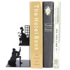 Wrought Iron Figure Book Stand Readers Book Stand Bookshelf Ornaments