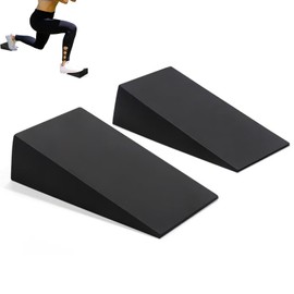 2 Pezzi Piastra Rialzata per Squat, Cuneo Squat per Casa, Tavola Inclinata Squat Yoga, Estensore per Polpacci: Tonifica Glutei, Tendini Del Ginocchio, Allevia Tensione, Migliora Prestazioni Atletiche