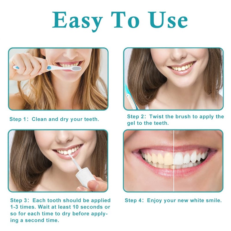 HASAIKA® Vernice per denti, Gel per Denti Delicato, Vernice Sbiancante