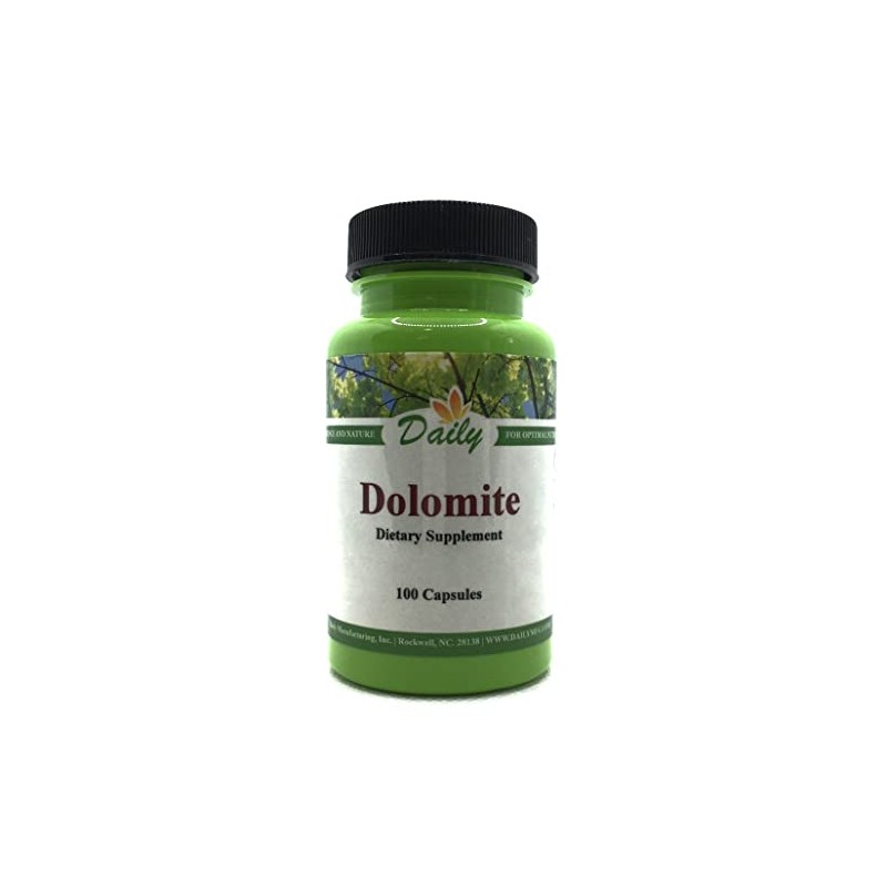 Daily Manufacturing Dolomite 100 Capsules