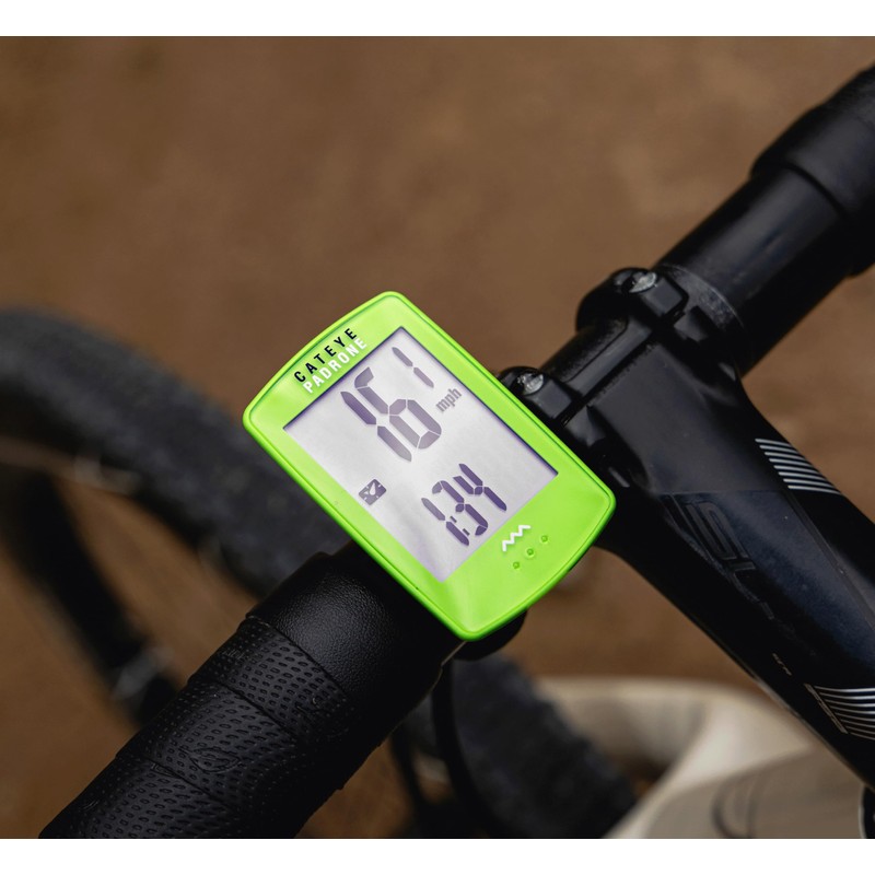 CATEYE Padrone Wireless Bike Computer – Oversized Display Cyclocomputer, Wireless