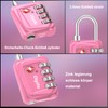 Diyife TSA Luggage Locks, [Updated] Pack of 2 4-Digit Combination