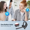 New bee Bluetooth Headset, Wireless Bluetooth Earpiece for Cellphone with