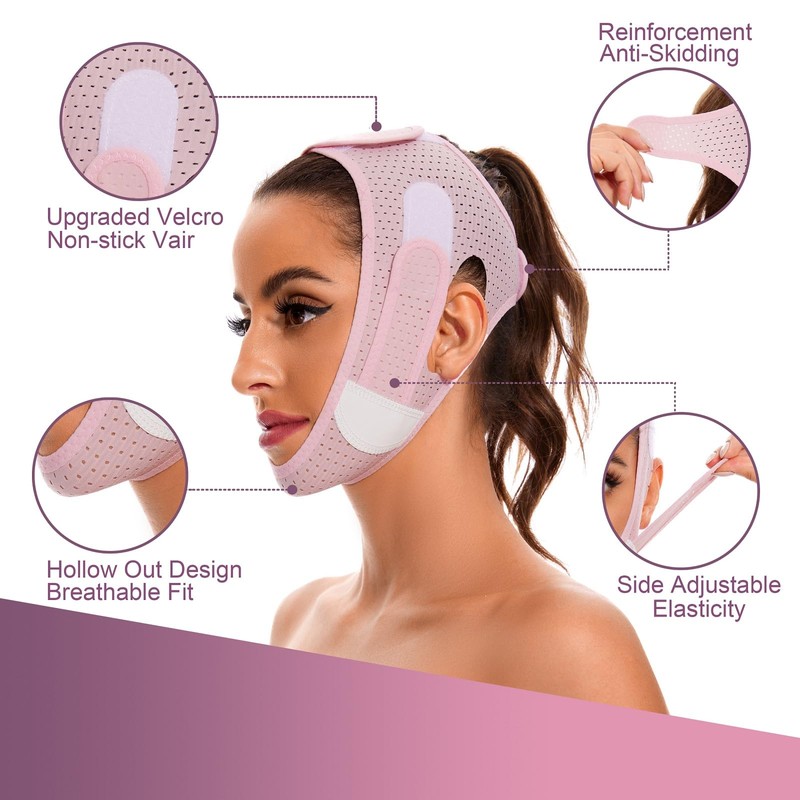 V Line Lifting Mask Chin Strap for sleeping jawline Shaped
