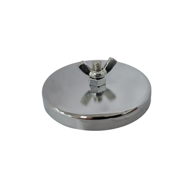 sourcing map Magnetic Flag Holder, 2.63 Inch Round Magnet Mounts