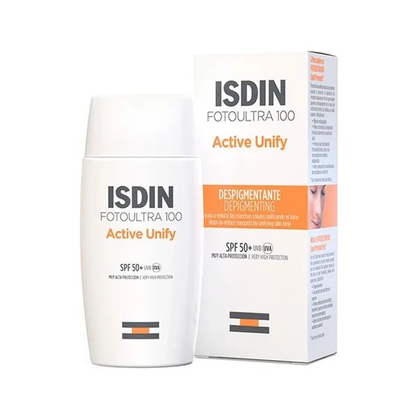 Isdin Active Unify Fusion Fluid Spf 50 50ml - Producto