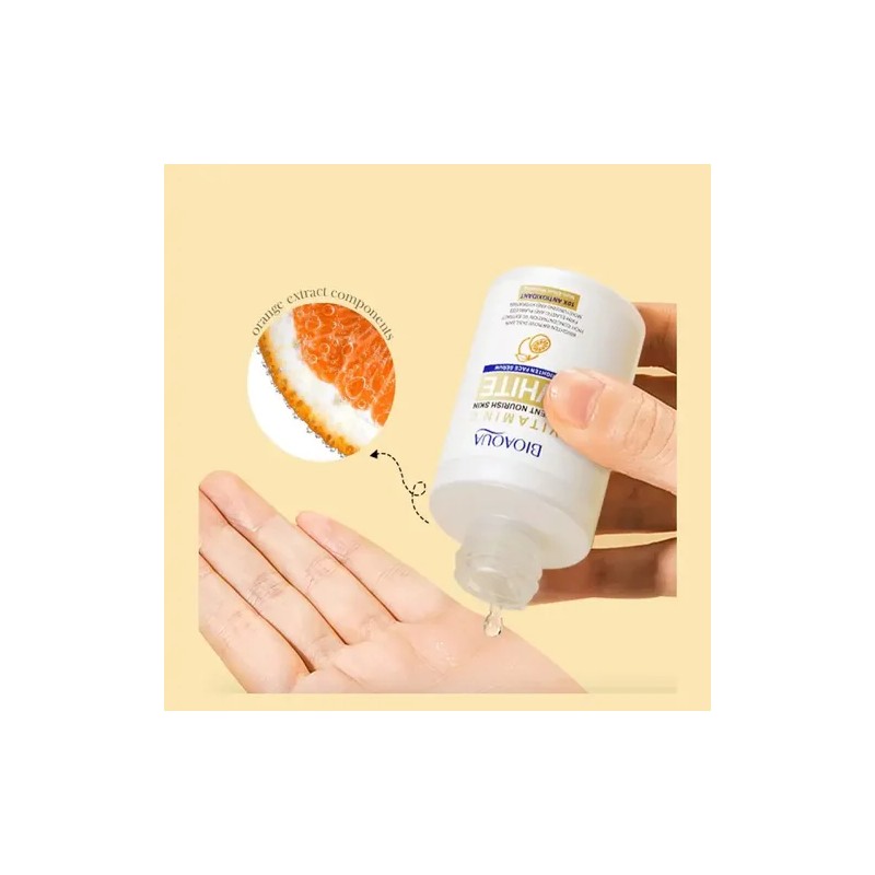 Kit De Serum Suero Facial Y Crema Hidratante Vitamina C