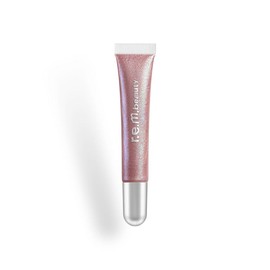 r.e.m. beauty plumping lip gloss in fembot - triple-plump actives for instantly fuller lips and nourishing hydration:_chuckie