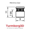 Turmberg3D - MK8 Drive Gear Extruder Feed Wheel Gear Pulley