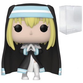 POP Fire Force - Iris Funko Pop! Vinyl Figure (Bundled with Compatible Pop Box Protector Case), Multicolor, 3.75 inches