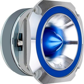 Audiopipe Heavy Duty Super Tweeter (ATR-4053-BLUE), 400 Watts, Die Cast Aluminum Frame, Candy Blue, Diamond Chrome Cutting Fnish, 1.5” Kapton Voice Coil, 4-8 Ohms
