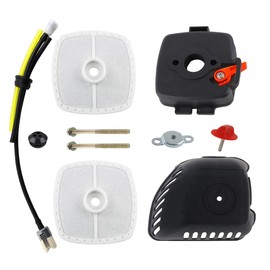SRM 225 Air Filter cover Fuel Line Kit For Echo GT-225 SHC 225 Trimmer PPF225 Srm-225 Cleaner Case PE225 PAS 225 Tune Up Kit Parts Replace 90097Y