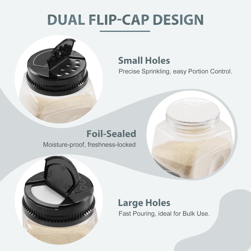 Soeos Ground White Pepper, 18oz (510g), Non-GMO, Kosher Certified, Fresh,