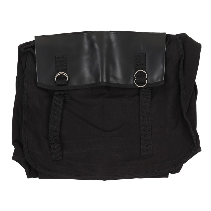 Bicycle Bike Rear Seat Carrier Bag Canvas Cycling Double Bags