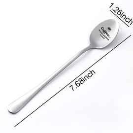 Coffee Spoon Gifts for Daughter Son Christmas Birthday Gifts for Friend Coffee Lovers Spoon Gifts for Dad Mom Funny Gifts for Boyfriend Girlfriend Wedding Anniversary Valentines Day Gift