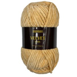 Zarela Luxury Velvet Yarn 100g (08 Beige)