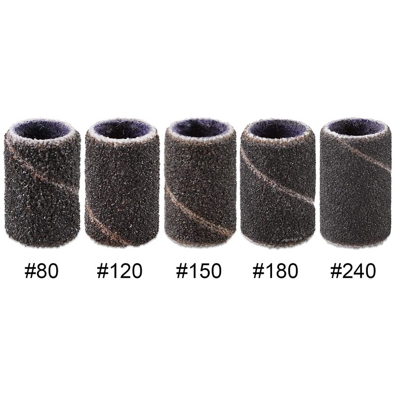 PANA 100 Pieces Nail Sanding Bands Professional Nail Manicure Great