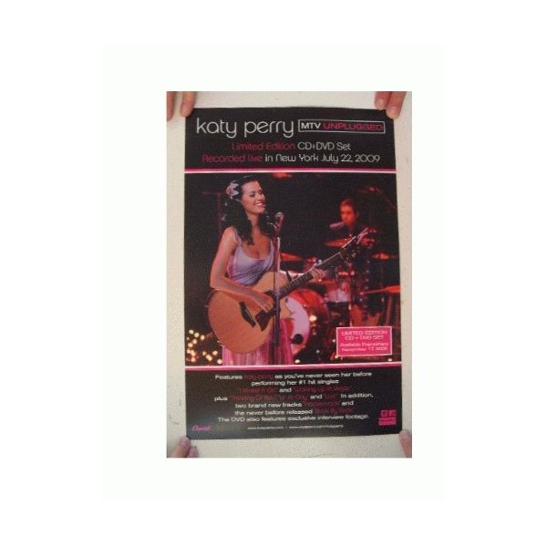 Katy Perry Poster MTV Unplugged Katie