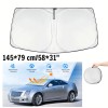 Neverland Car Windshield Front Window Sun Shade Cover Visors UV