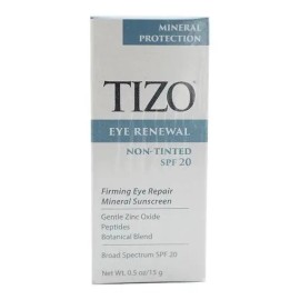 TiZO  Eye Renewal  Contorno de ojos  Con Protecftor Solar  Skin Care y Belleza  Bloqueador Solar 20 SPF  Complejo Multi Pptido  Blend Botnico y de... 