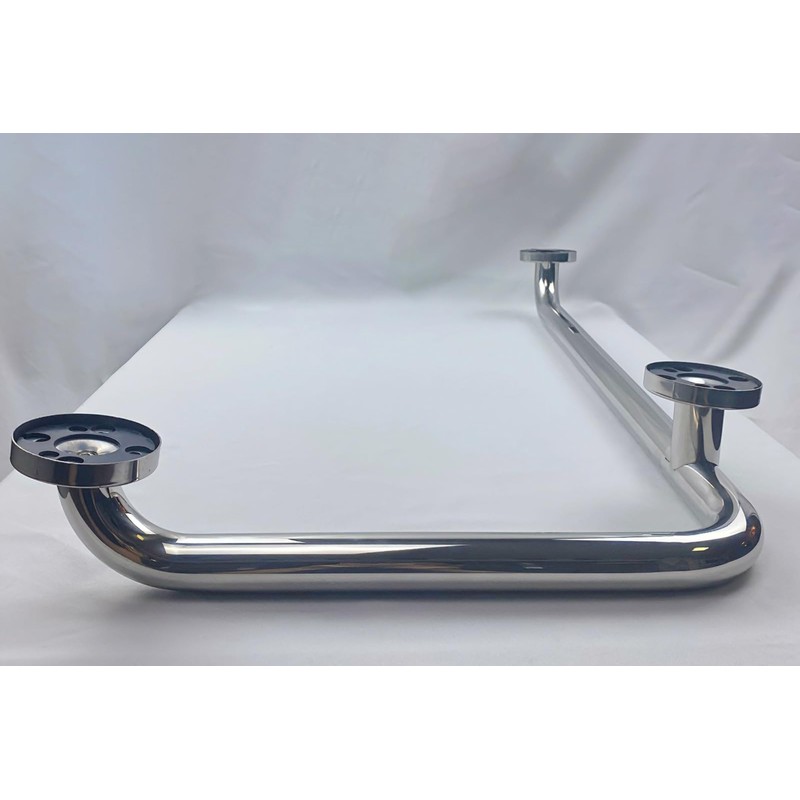 Shower Handicap Grab Bars for Bathroom Wall, L-Shaped Grab Bar,