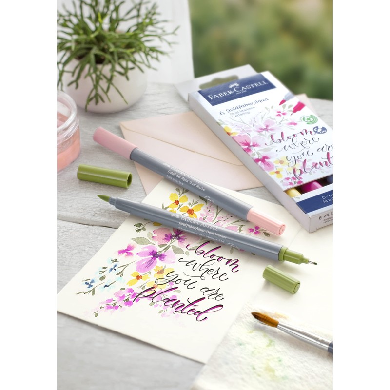 Faber-Castell Goldfaber Aqua Dual Marker - Lavender