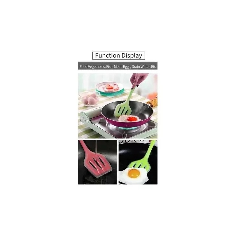 Innovaciones Espátula De Silicon Volteador Para Cocina Chef Repostería