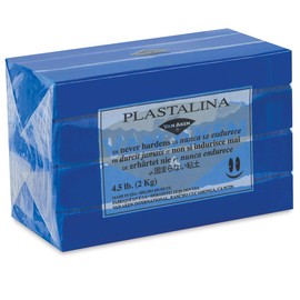 Van Aken Plastalina Modeling Clay Ultra Blue 4 1/2 Pound Bar