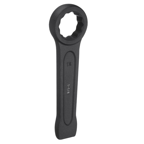 HARFINGTON Striking Wrench 1-1/4" 12-Point Flat Strike Wrench Slogging Ring