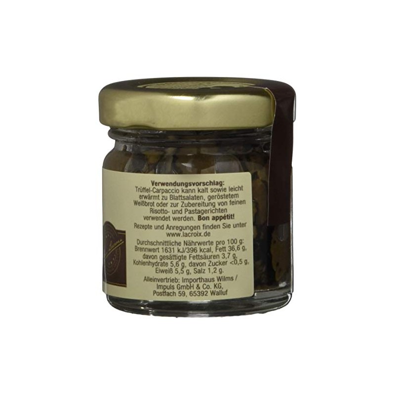 Lacroix Truffle Carpaccio, Pack of 1 (1 x 30 g)