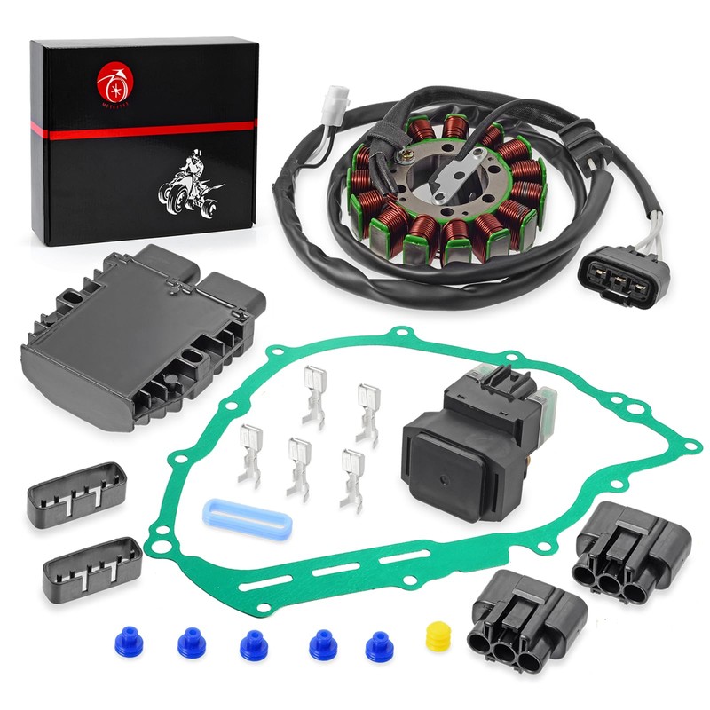 Magneto Stator and Regulator Relay Gasket For YAMAHA Grizzly 700