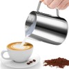 HOFASON Stainless Steel Milk Frothing Pitcher Cappuccino Pitcher Pouring Jug