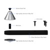 Preffair 4Pcs Audio Speaker Base Floor Speaker Riser Isolation Feet