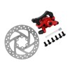 140mm Brake Disc Caliper Kit 6‑Hole Aluminum Alloy Wear Resistance