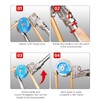 180 Degree Tubing Bender, 5/16" 8MM Manual Pipe Bender Stainless