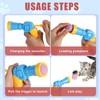 lasuroa 2pcs Cat Toy Balls Launcher, Interactive Cat Toy Ball