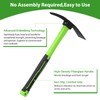 NAUKII Pick Axes for Digging, No Assembly Required, 14.7 Inch