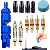 Presta Valve Core Set, Bicycle Valve Adapter Set, French Valve